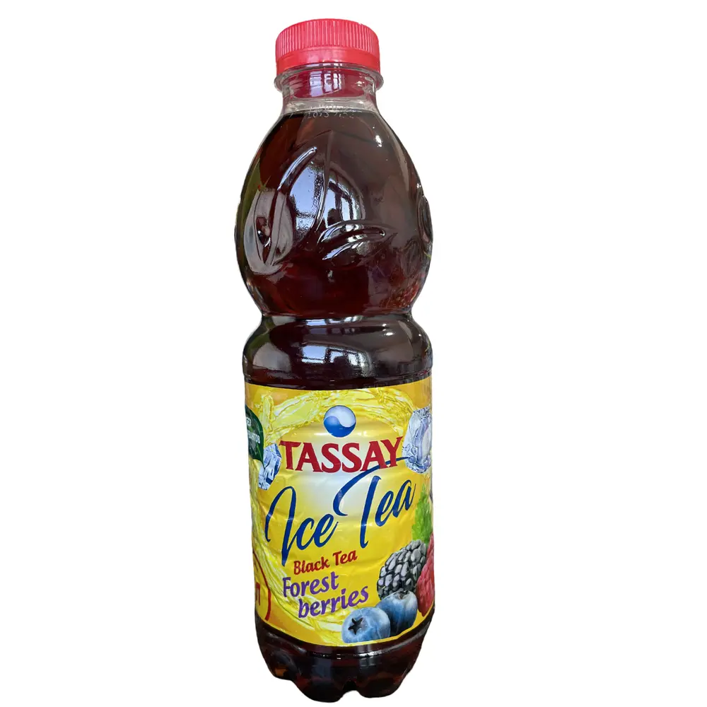 Чай черный холодный TASSAY ice tea со вкусом Лесные ягоды, пэт 1л