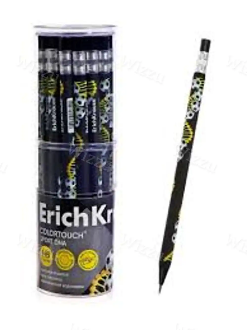 Карандаш механический ErichKrause ColorTouch® Sport DNA 2.0 мм, с точилкой, НВ (в тубусе по 24 шт.) Арт.60754