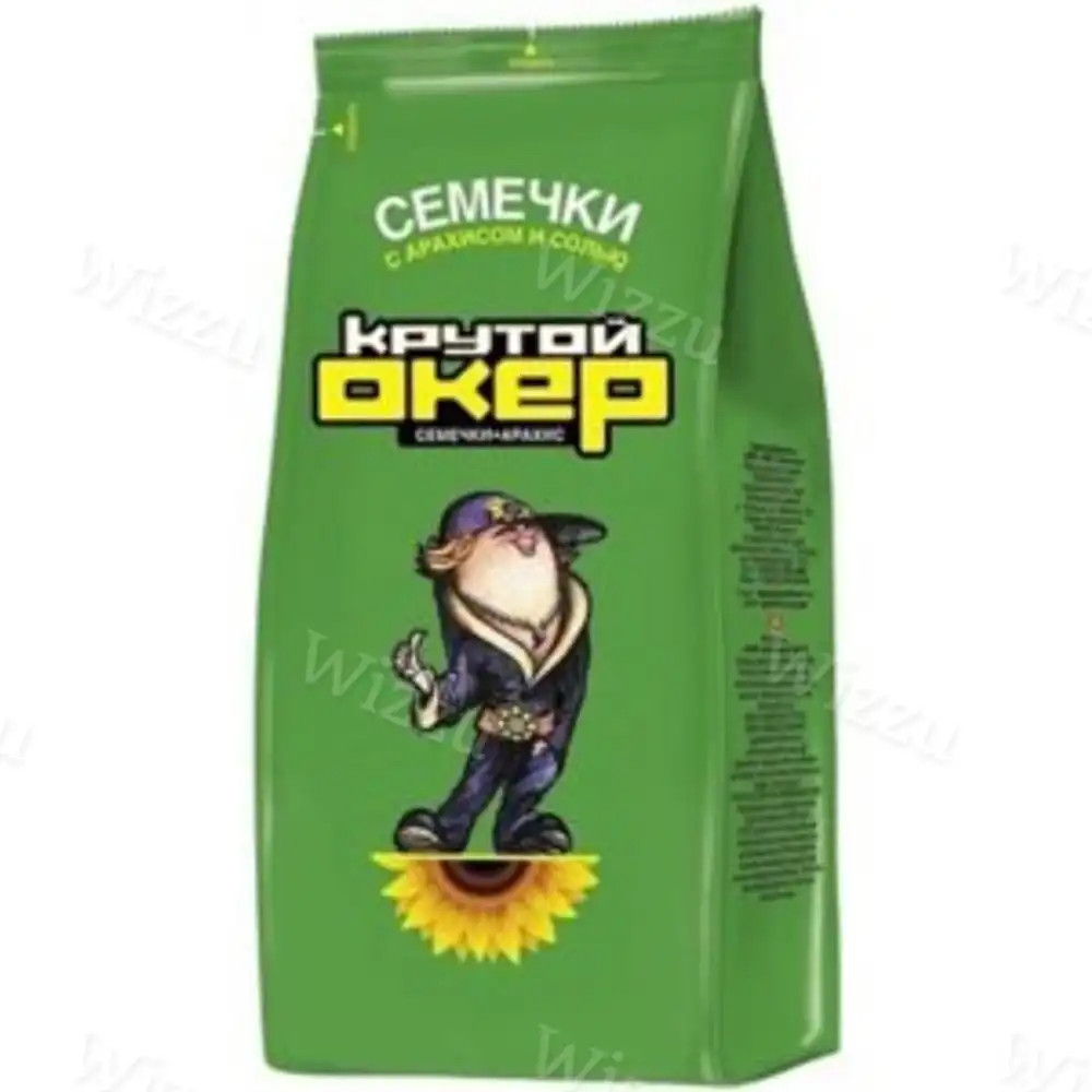 Семечки Крутой Окер с солью и арахисом 150г, шт