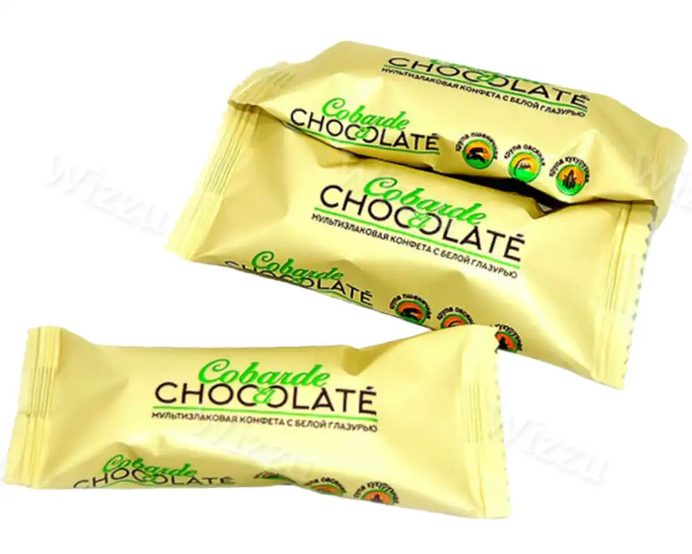 Конфеты "Cobarrede el Chocolate" мультизлаковые с белой глазурью кг