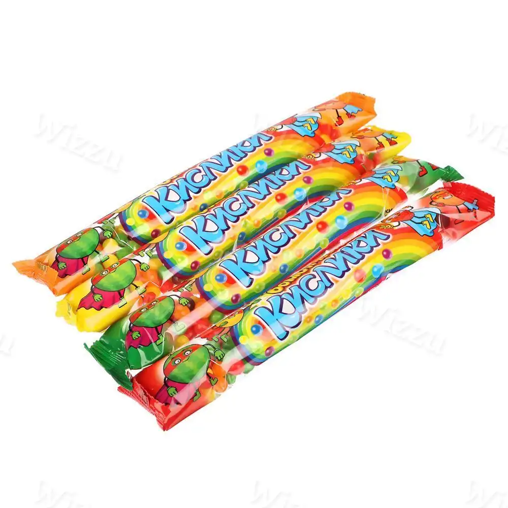 Сахарное драже разноцветные на ленте High-Acid Candy 20гр