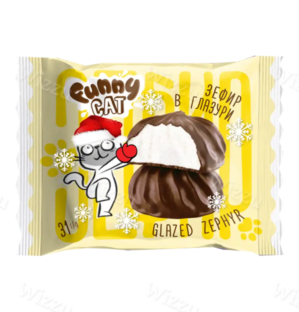Зефир в глазури Funny Cat 31гр