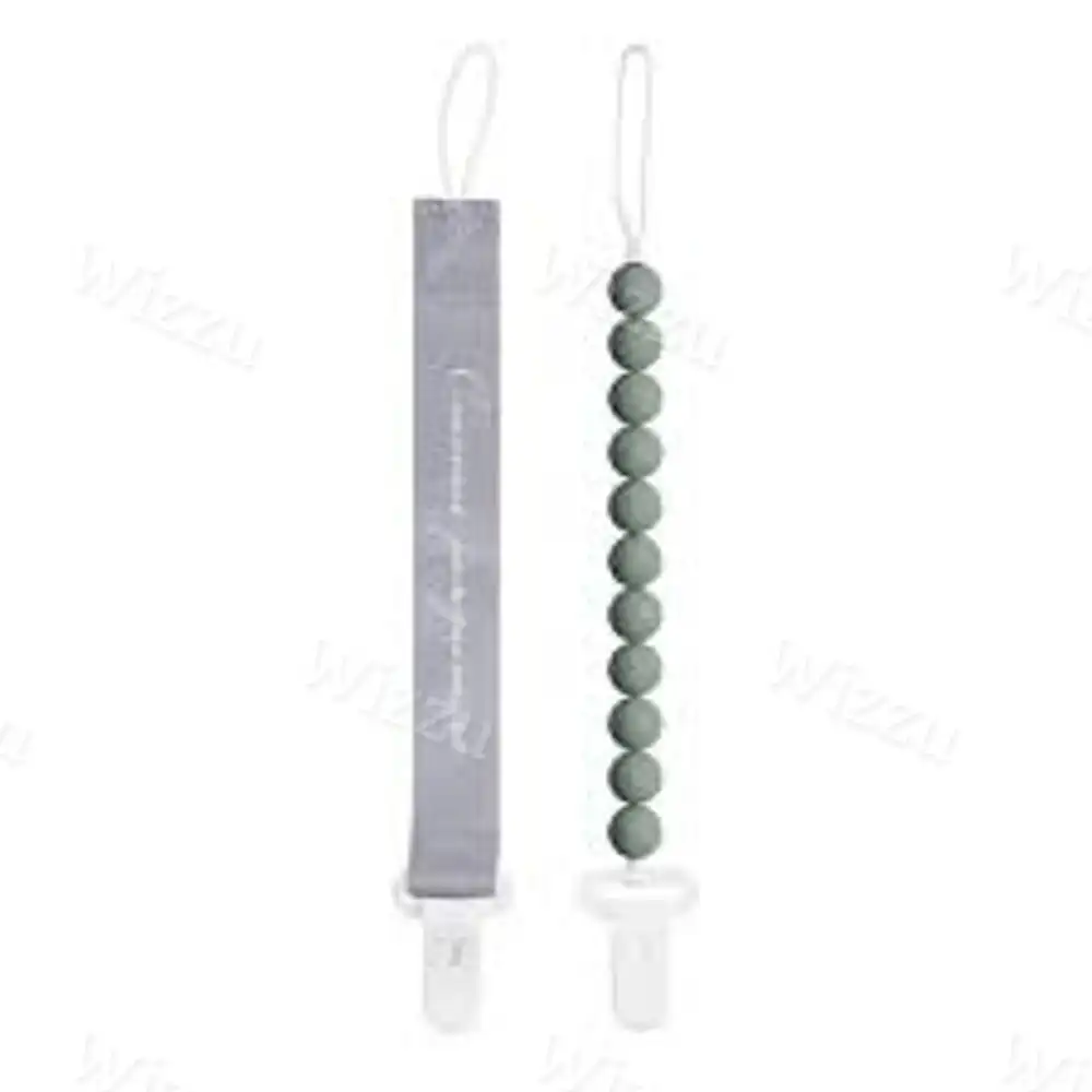 Paomma набор держателей для пустышки 2шт light grey/sage
