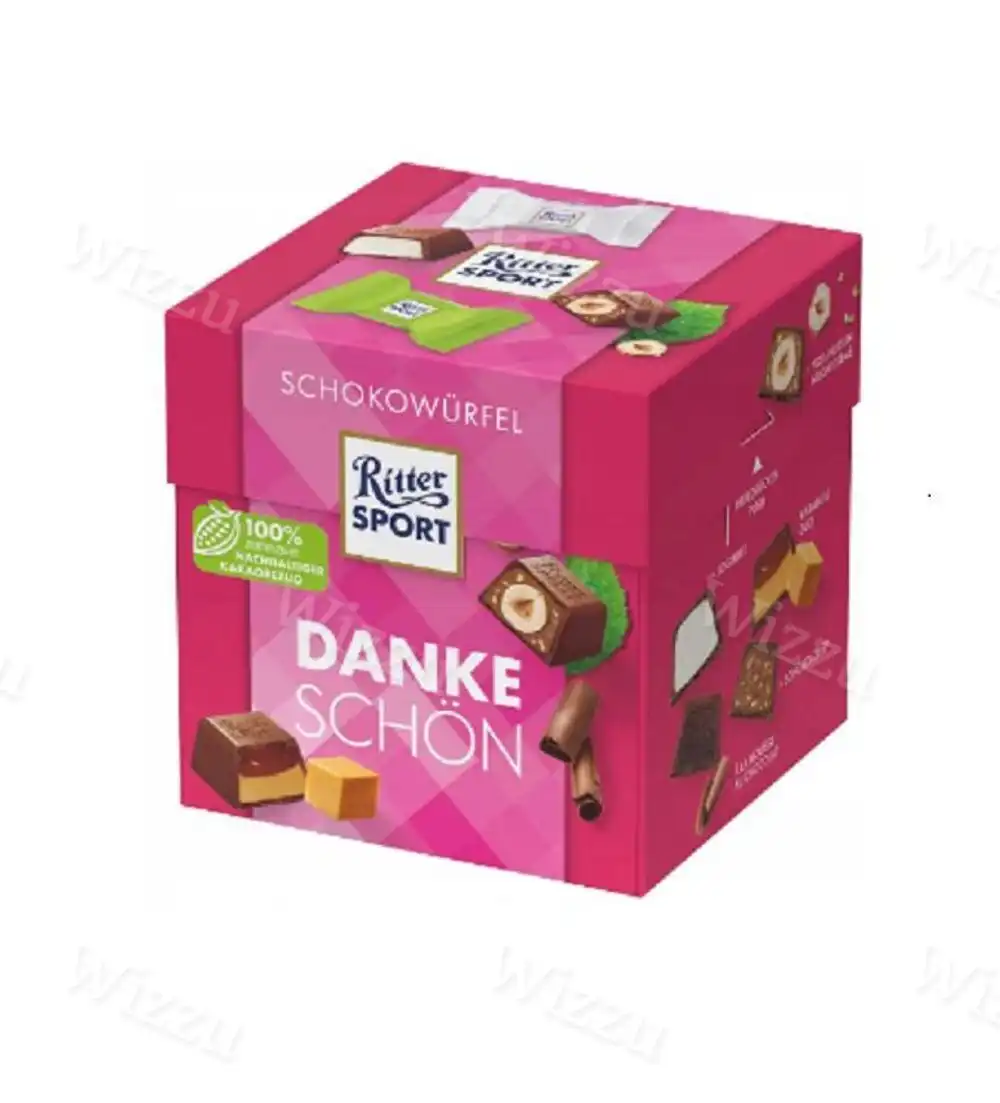 Конфеты в коробке Ritter Sport "Dankeschon" 176гр