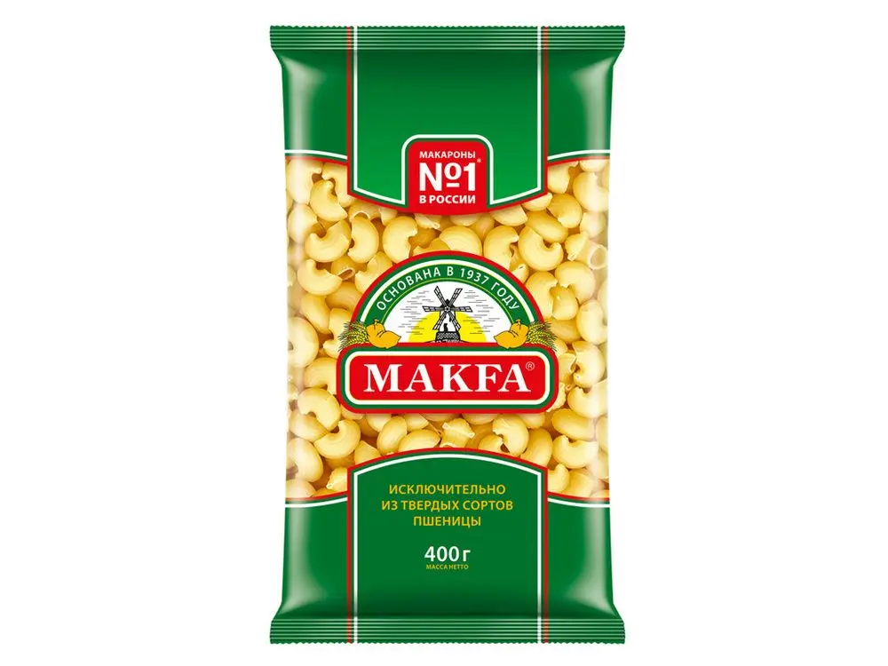 Макароны Макфа Рожки, 400г