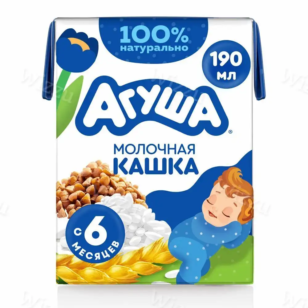 Молочная кашка "Агуша" Злаковая 1,8% 190гр