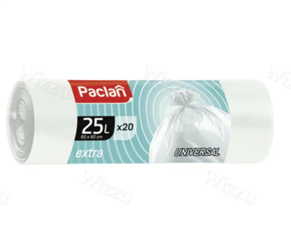 PACLAN Extra мешки для мусора 25л 20шт