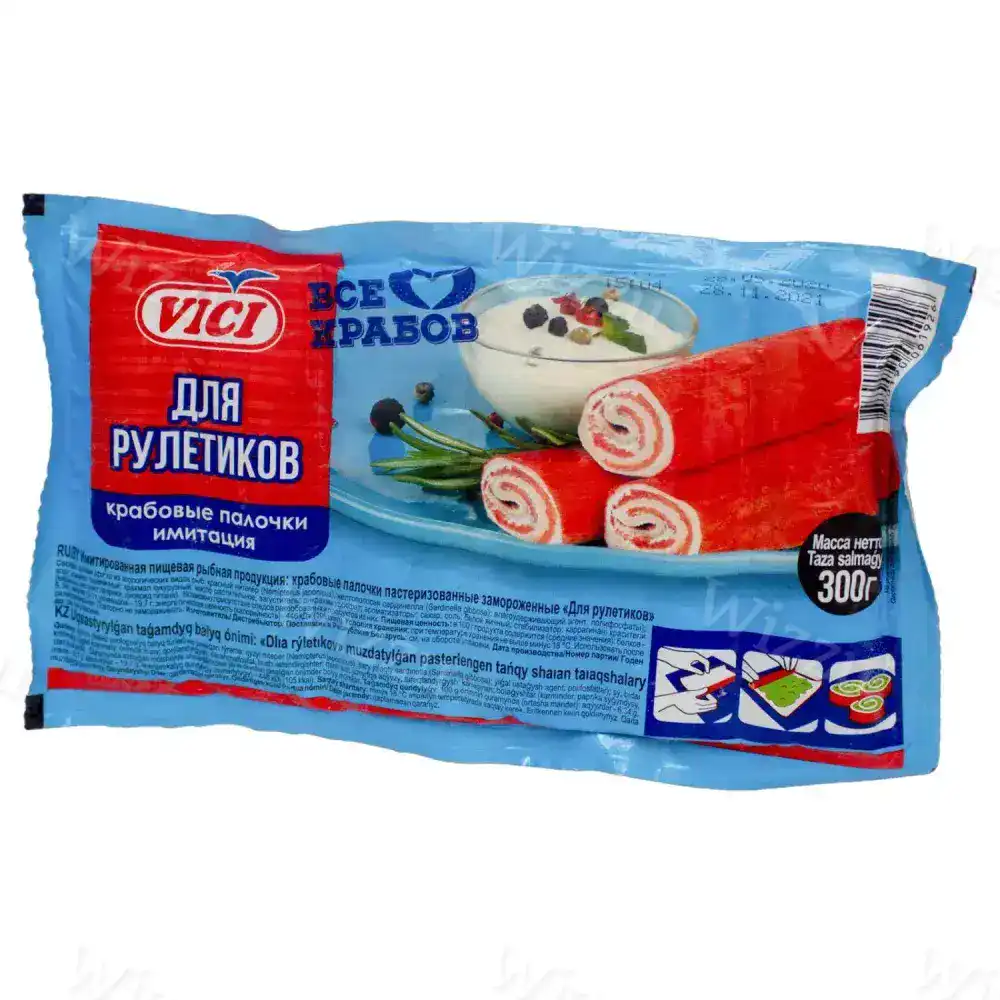 Крабовые палочки ViCi для рулетиков 300гр
