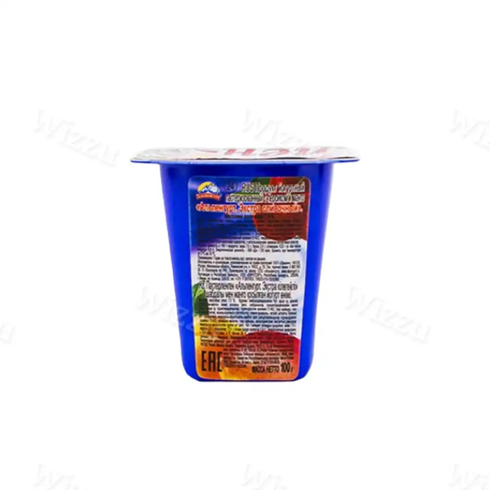 Альпенгурт йогурт Экстра Сливочный 7,5% Вишня/персик-манго 100гр