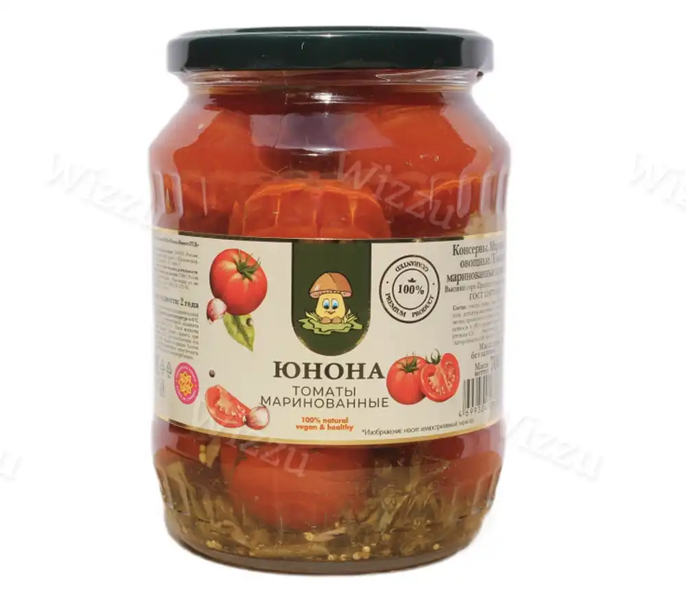 Томаты маринованные Юнона 700гр