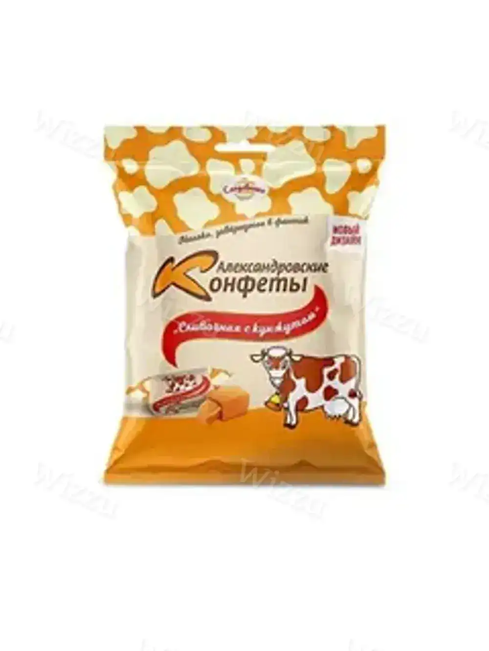 Конфеты молочные Александровские Сливочные с кунжутом