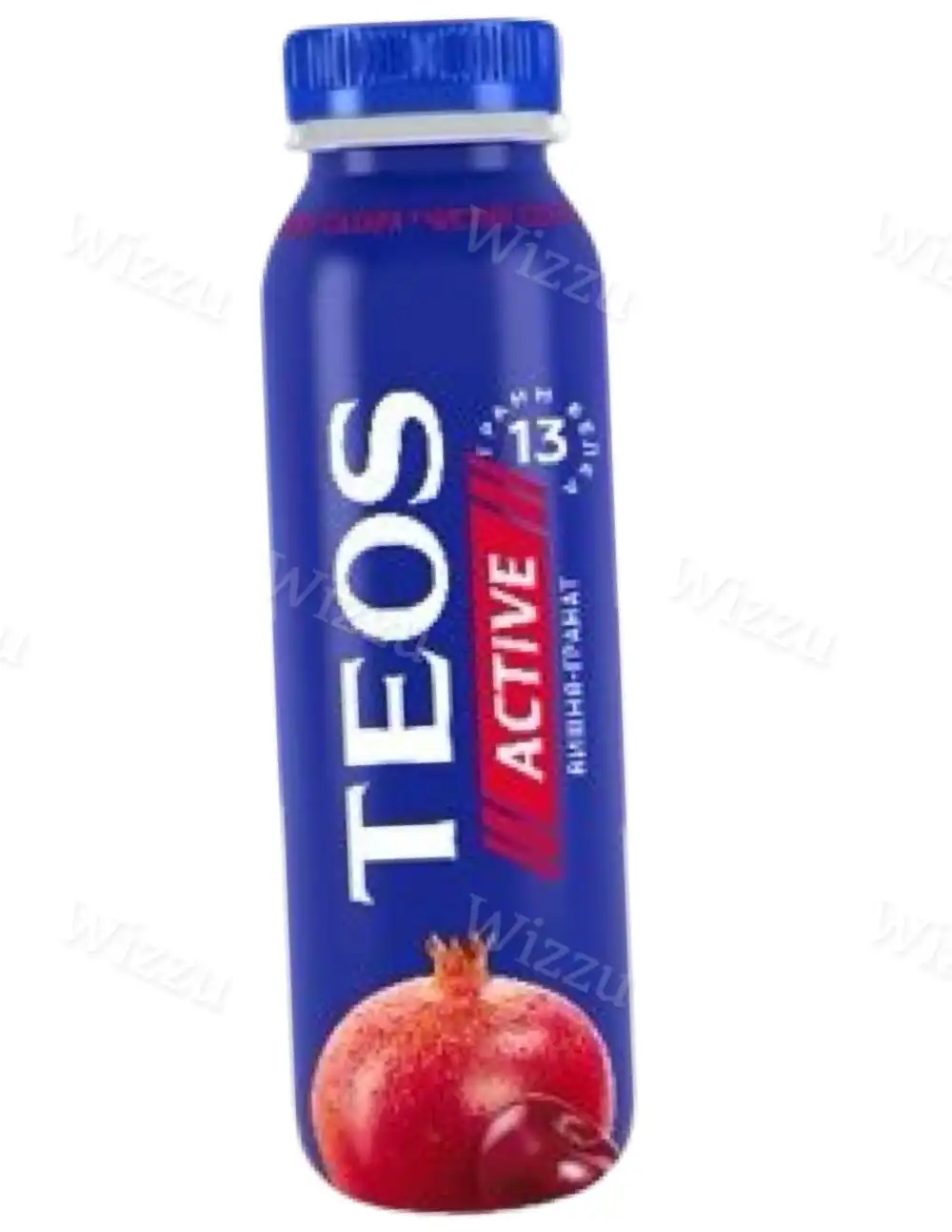 Йогурт Савушкин TEOS Греческий 1.8% 260г Вишня гранат, шт