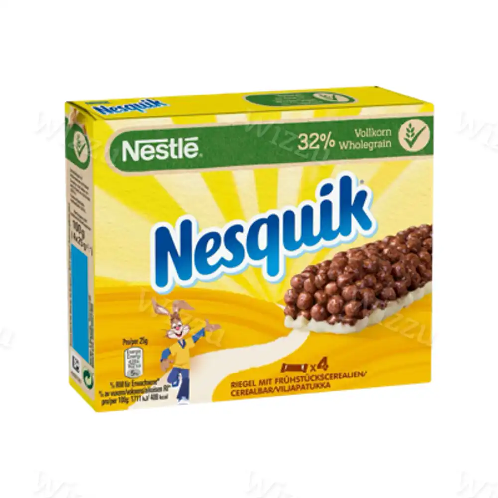 Батончики "Nestle" Nesquik 100г (4х 25г)