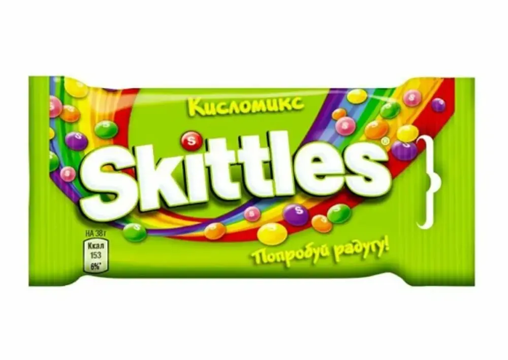 Драже Skitlles Кисломикс, 38г