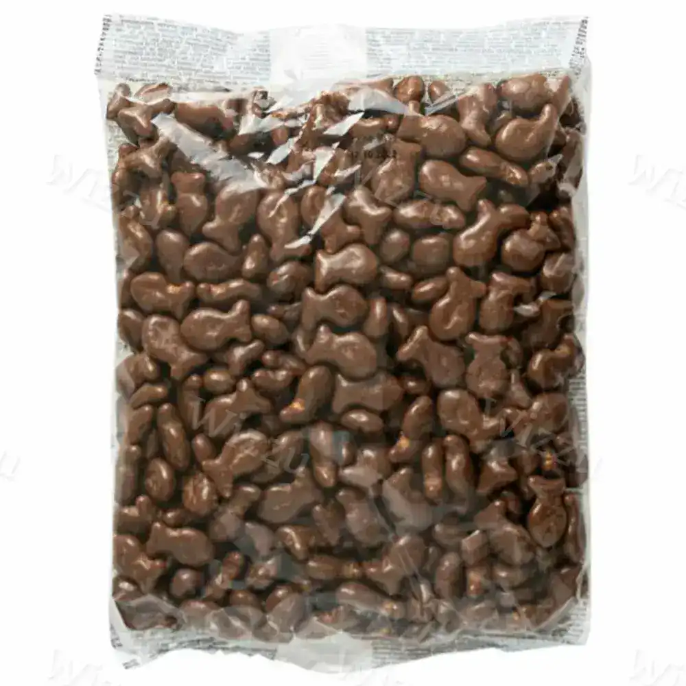 Драже Крекер Рыбка в молоч.шок.глаз.вес