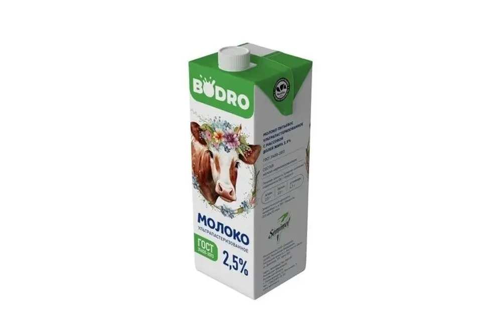 Молоко BODRO MILK 1л