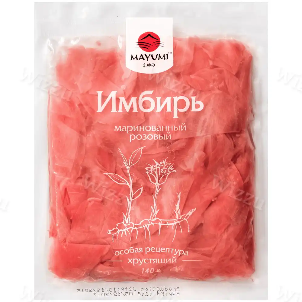 Имбирь марин.розовый Mayumi 140гр