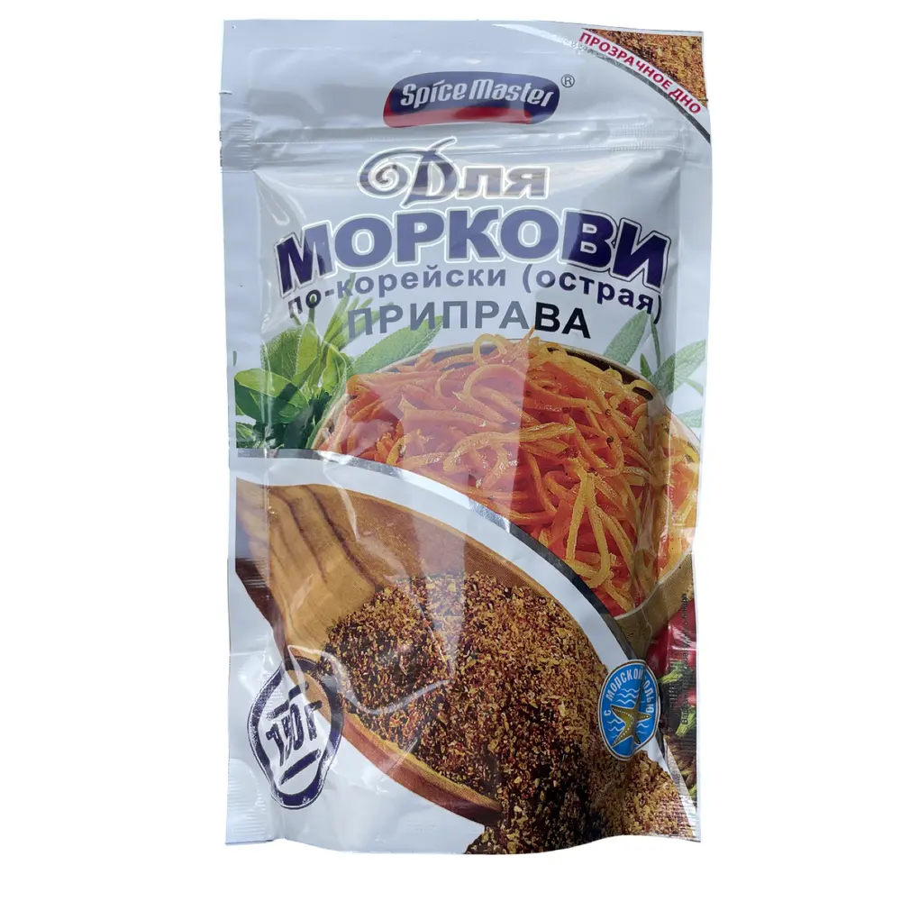 Приправа Spice master для моркови по-корейски острая doypack 150г