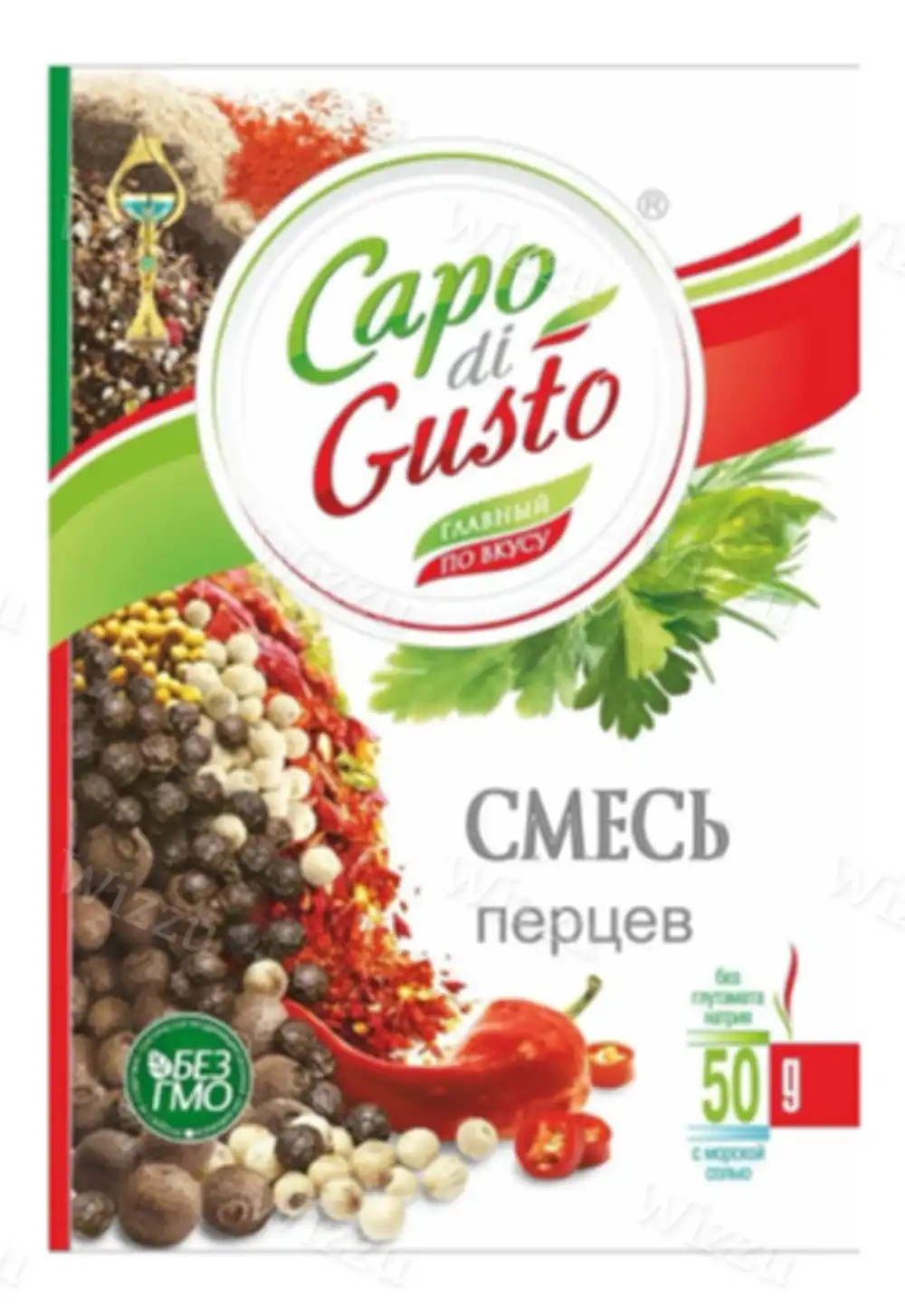 Capo di Gusto Смесь перцев 50гр