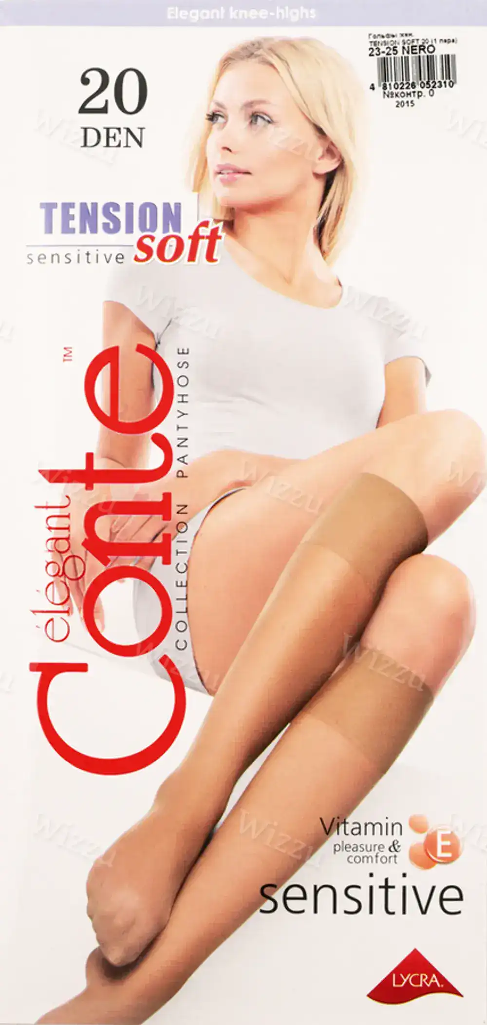 TENSION CONTE гольфы 20 CONTE Nero