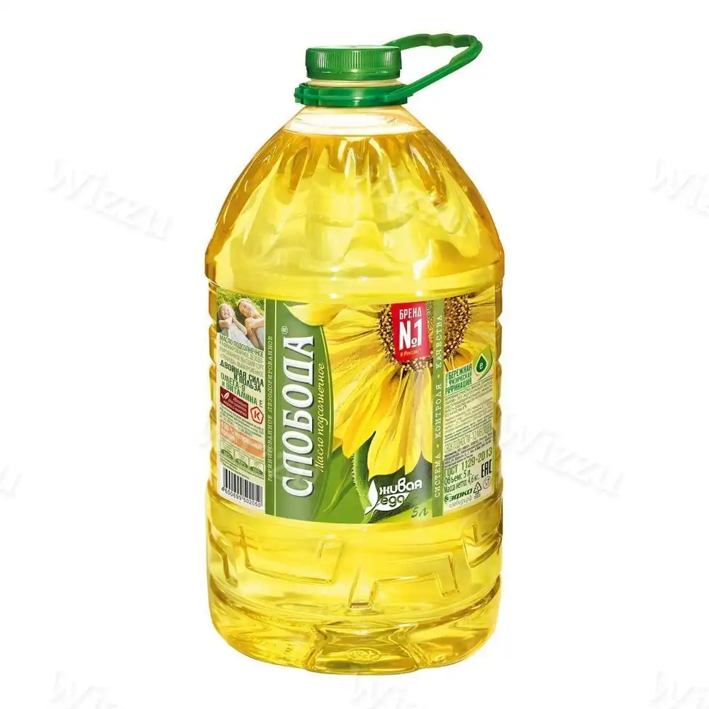 Масло подсолнечноеСлобода 5л