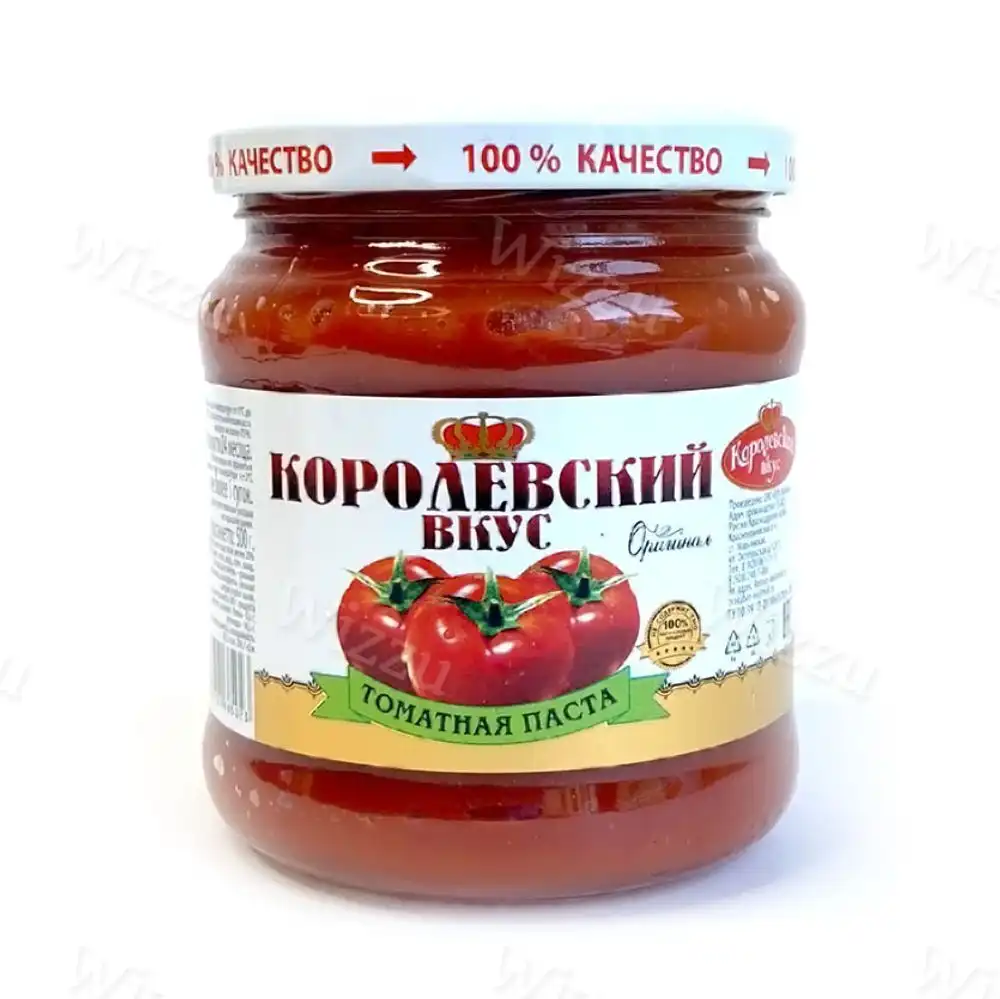 Кубань Томатная Паста "Королевский Вкус" 500гр