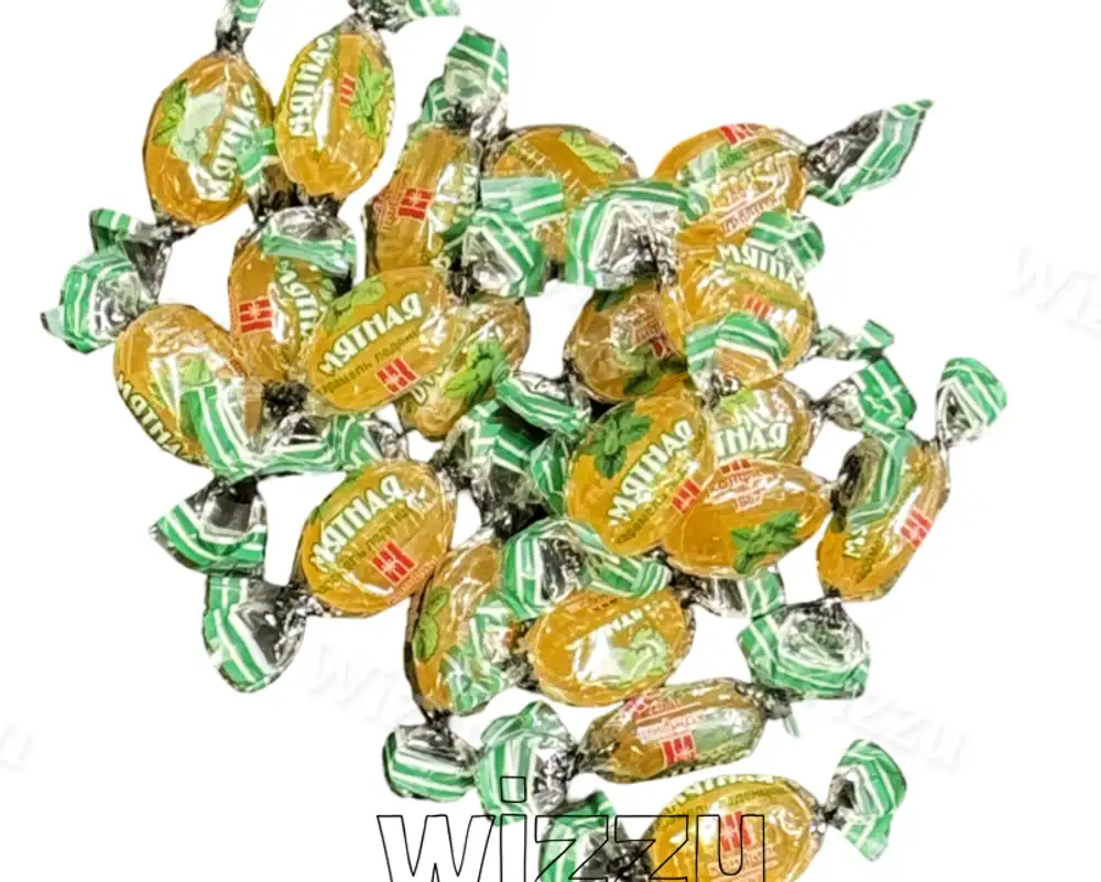 Карамель леденцовая "Мятная" кг