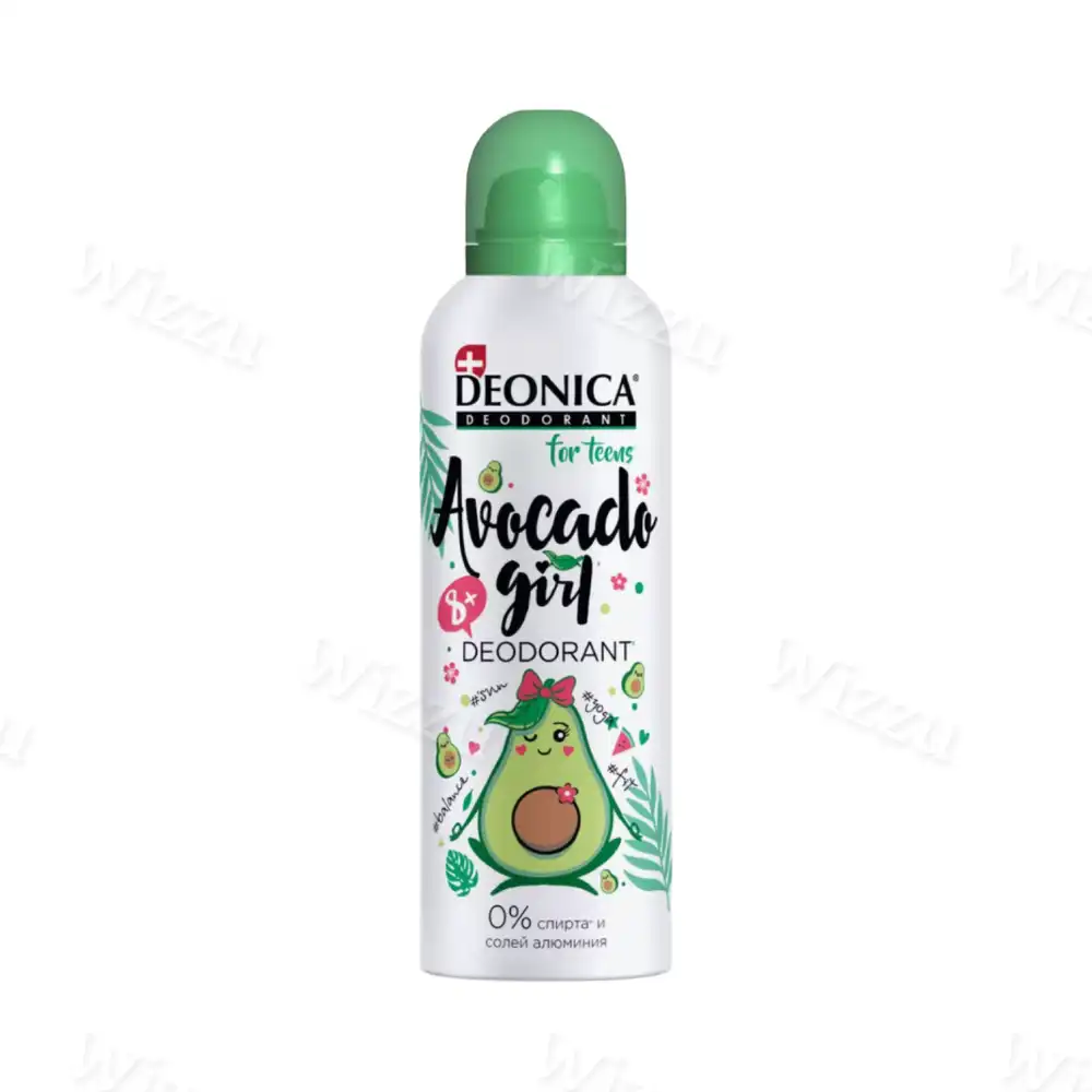 Дезодорант Deonica for teens Avocado girl 125мл