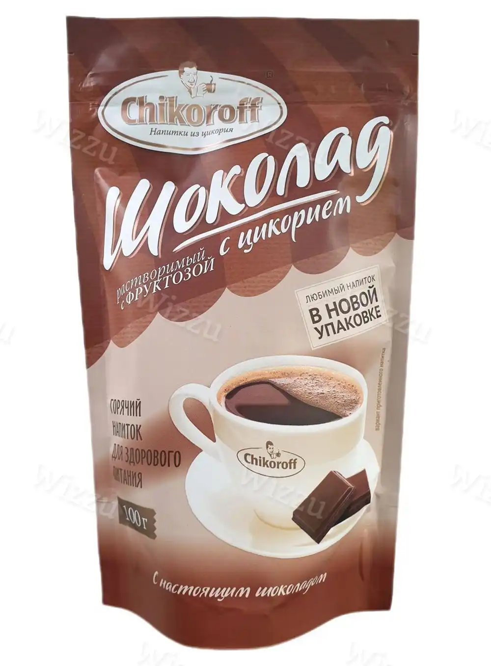 Напиток растворимый из цикория Шоколадный "Чикорофф" 100гр дойпак
