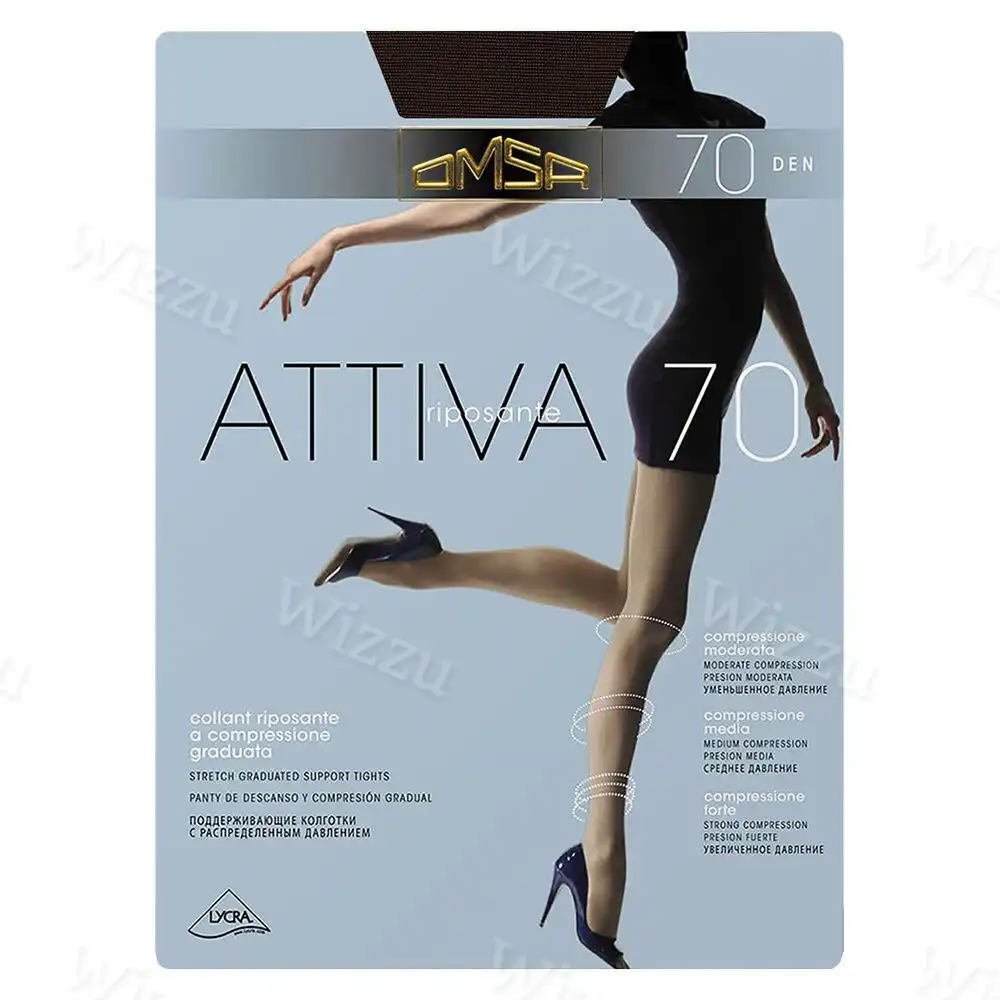 Колготки Омса Attiva 70 nero 3, шт