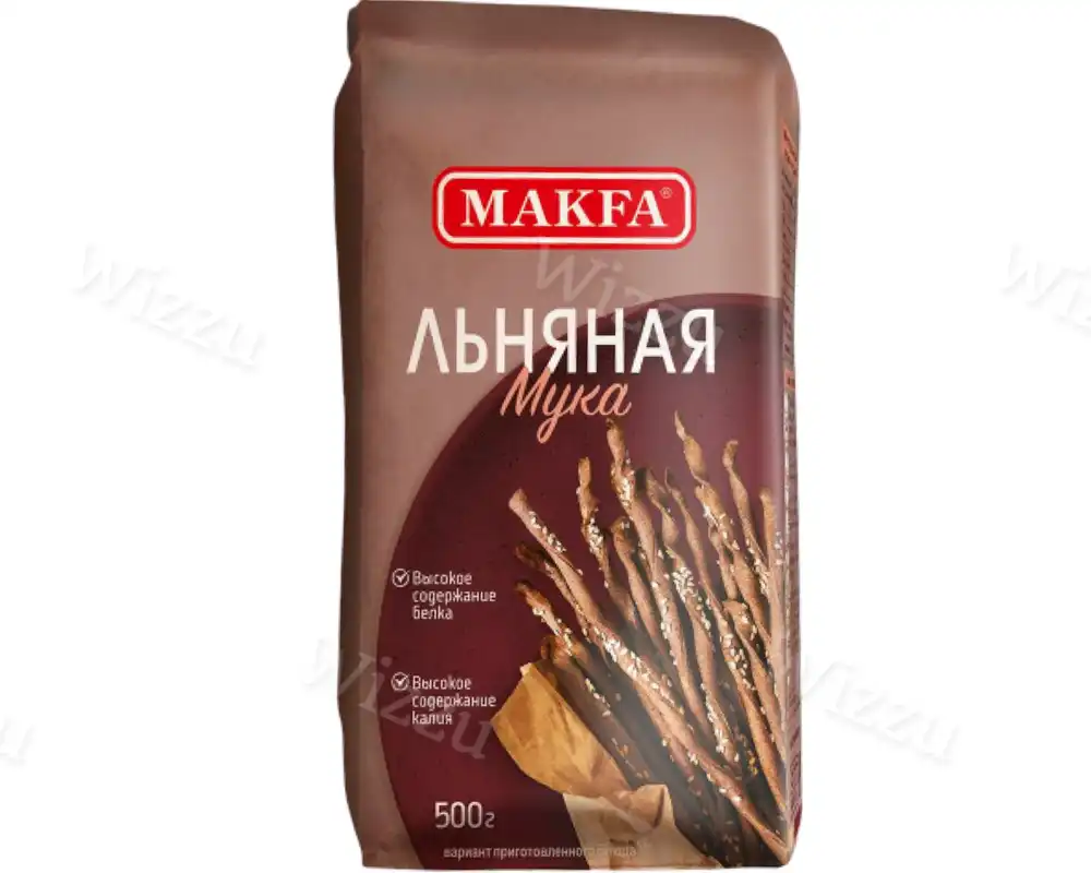 Мука Макфа льняная 500г, шт