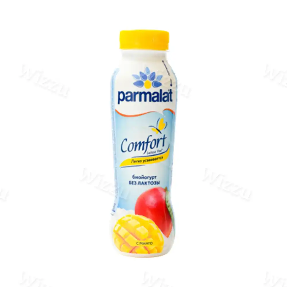 Йогурт питьевой без лактозы Parmalat Comfort Манго 290гр