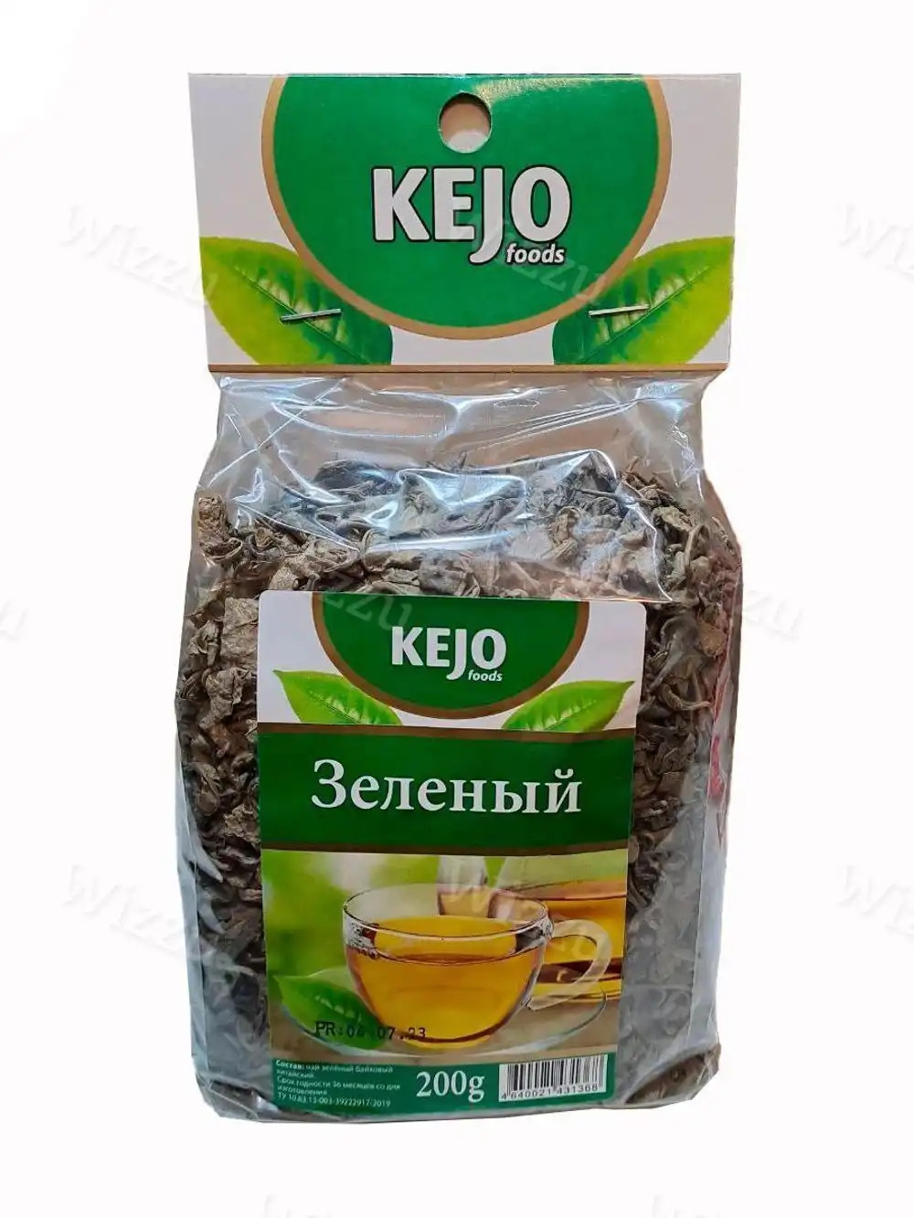 Чай Кежо зеленый м/у 200г, шт