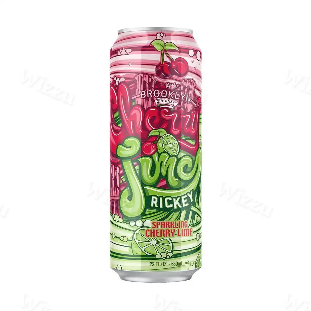 Напиток AriZona Rickey Cherry - Lime жб 650мл