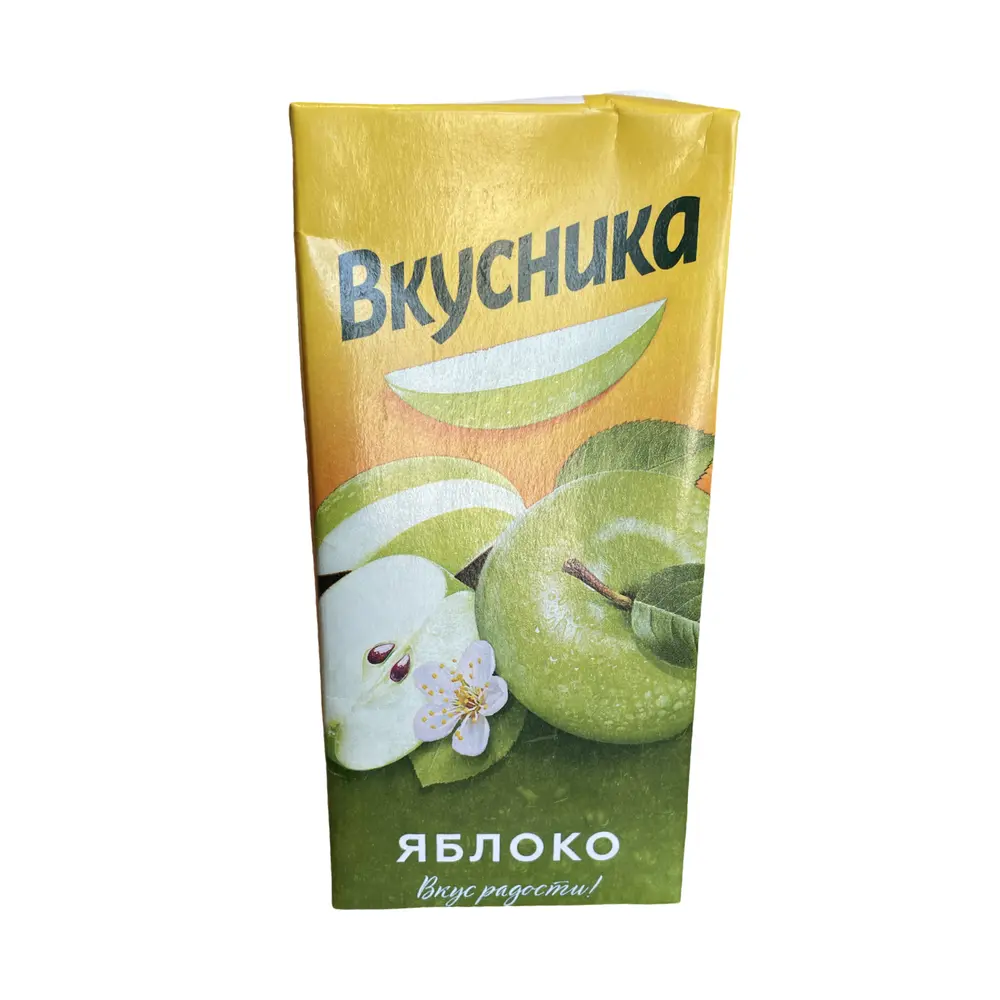 Нектар яблочный Вкусника, 2л