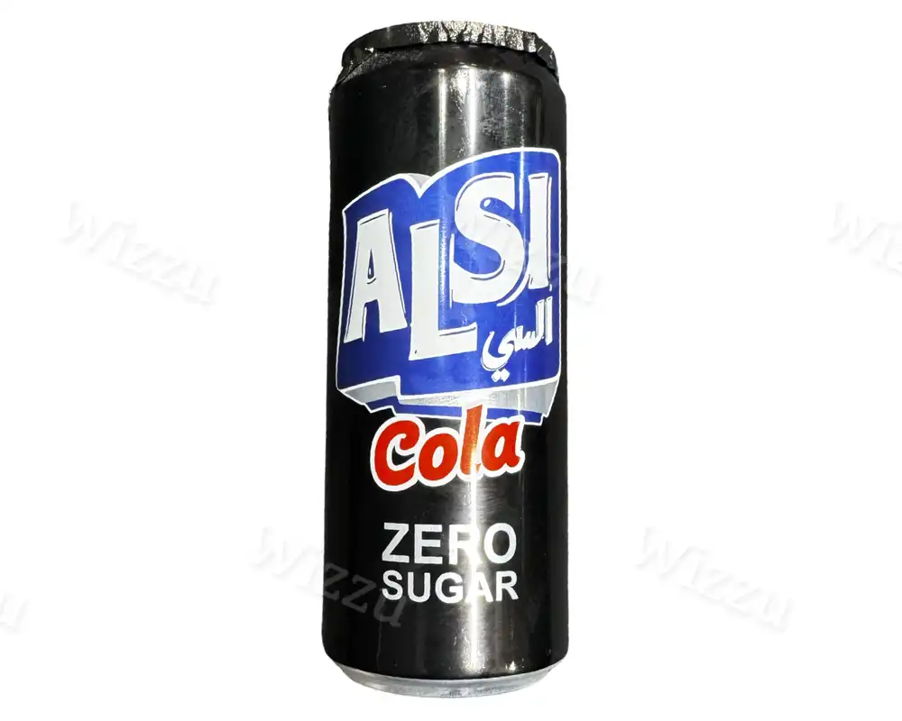 Газированный напиток "Alsi" Cola Zero ж/б 320мл