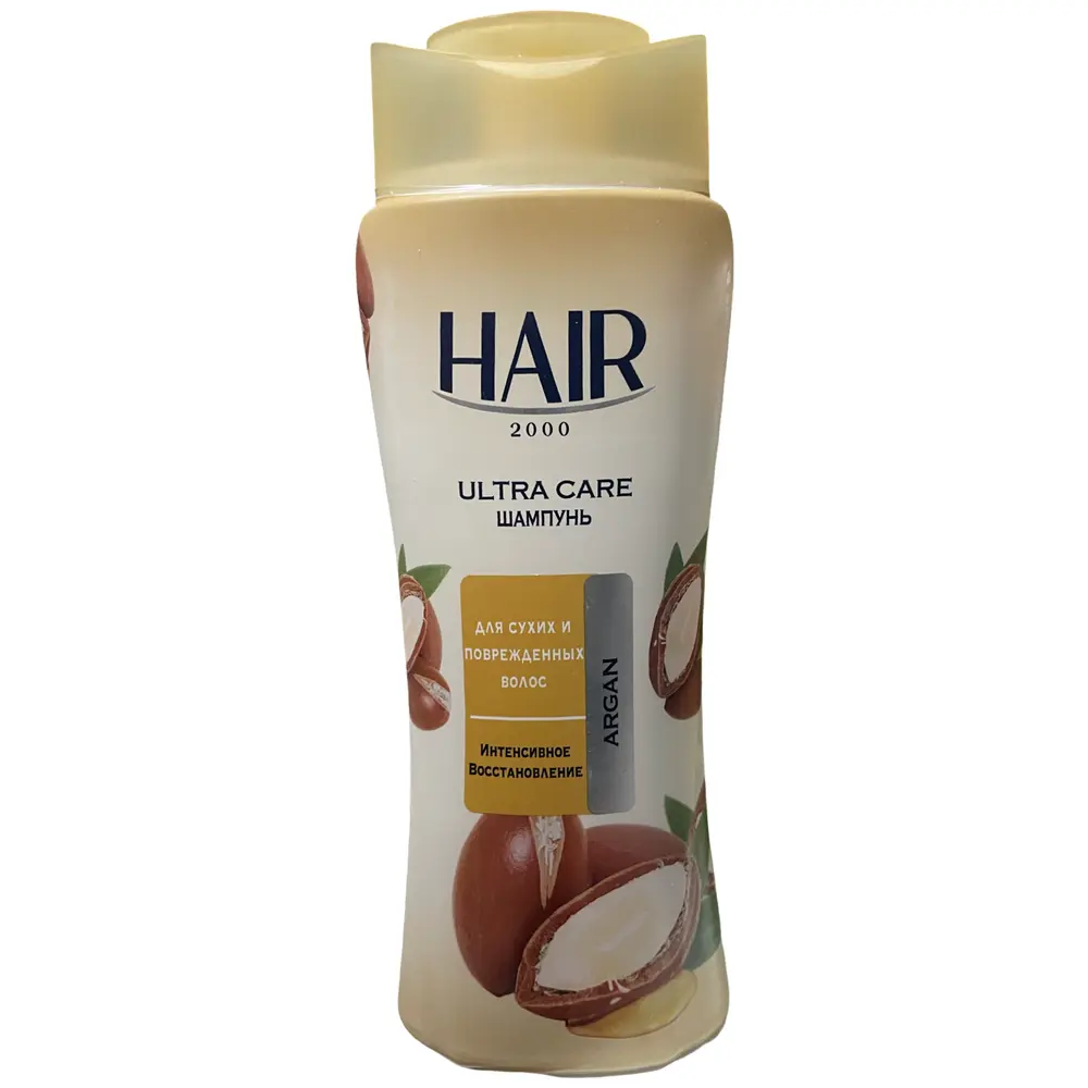 Шампунь HAIR ABC для сухих и поврежденных волос ARGAN 600мл