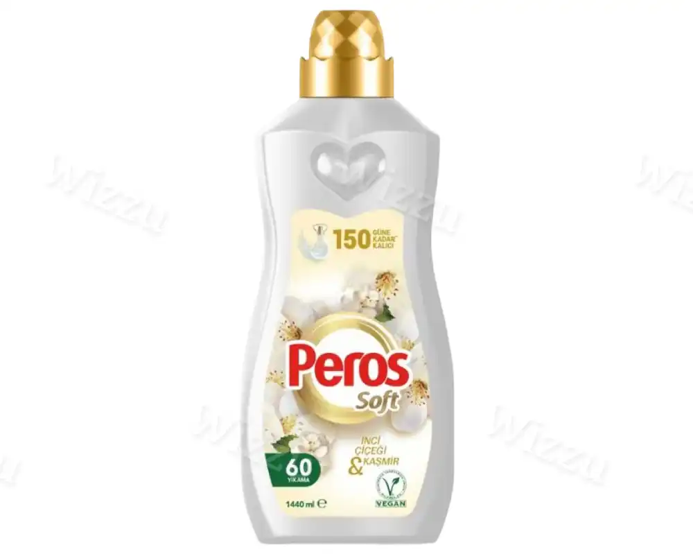 Концентрированный кондиционер для белья PEROS Жемчужный цветок белый 1440мл