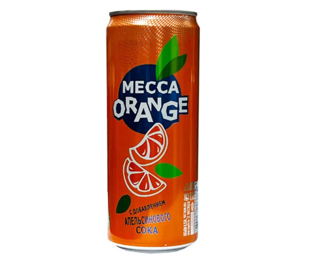 Mecca orange с добавлением апельсиного сока 0,45л