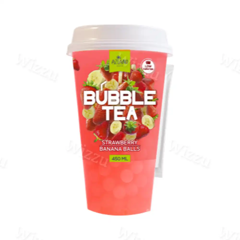 Bubble tea "Aziano" Клубника 450мл