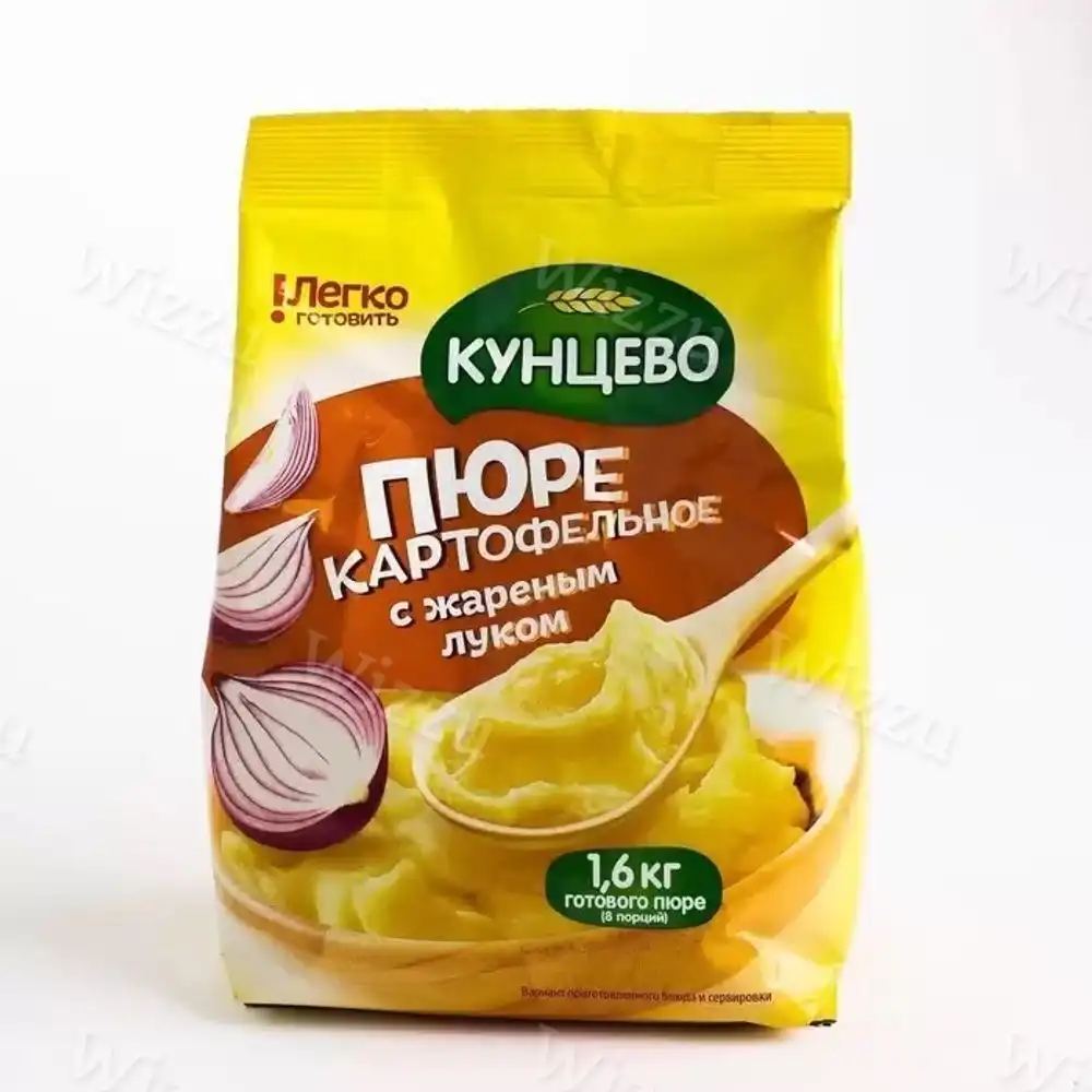 Пюре картофельное Кунцево с жареным луком 240г, шт