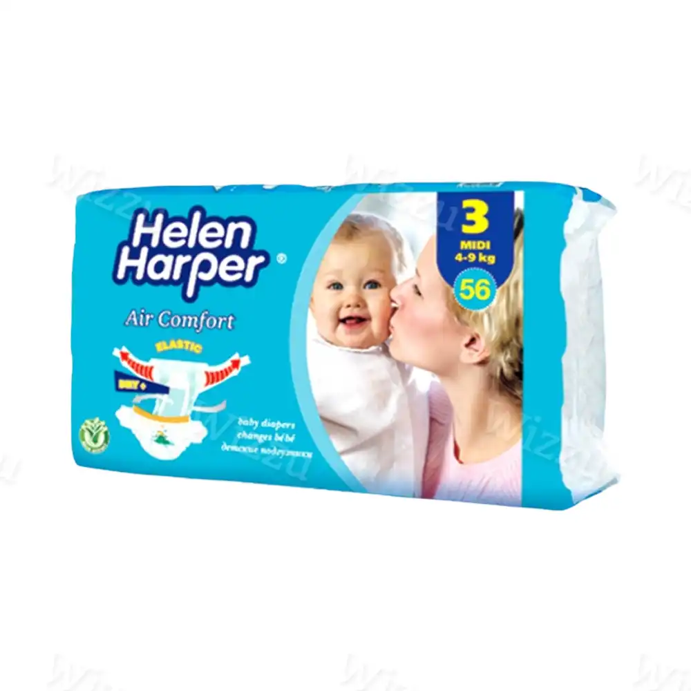 Подгузники Хелен Харпер Аэр комфорт Миди 3-ка 56шт