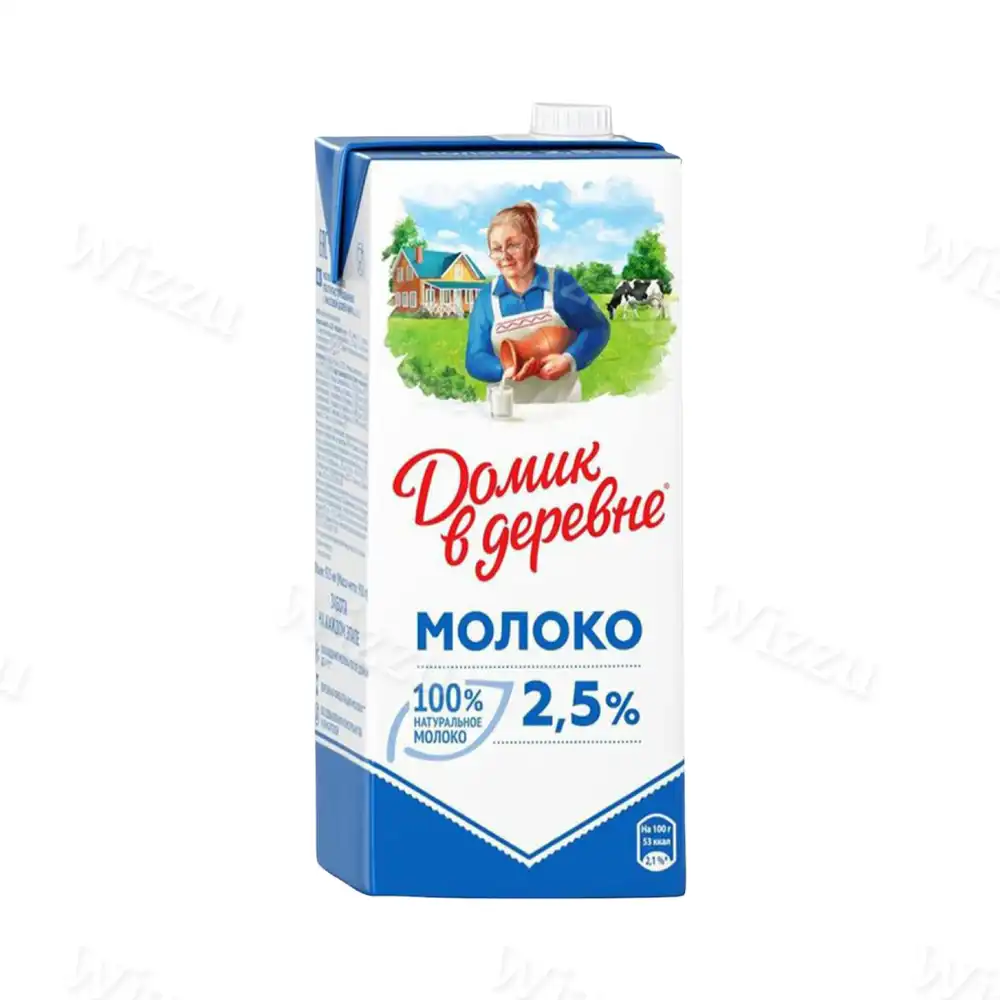 Молоко ультрапастер"ДвД" 2,5% 950мл