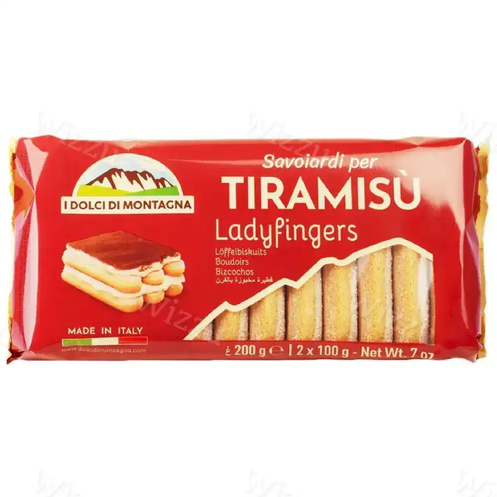 Печенье Савоярди I dolci di montagna для тирамису 200г, шт