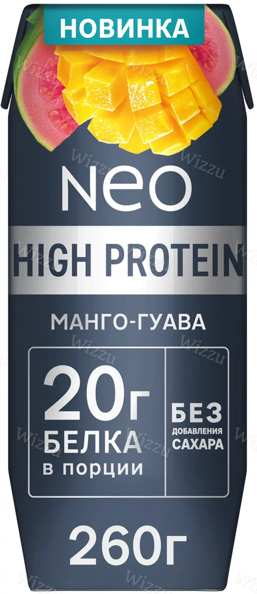 Коктейль молочный NEO High Protein Манго-Гуава 260гр
