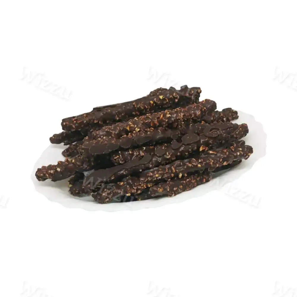 Криспи -соломка в шокадн. глазури с арахисом 150гр 12шт