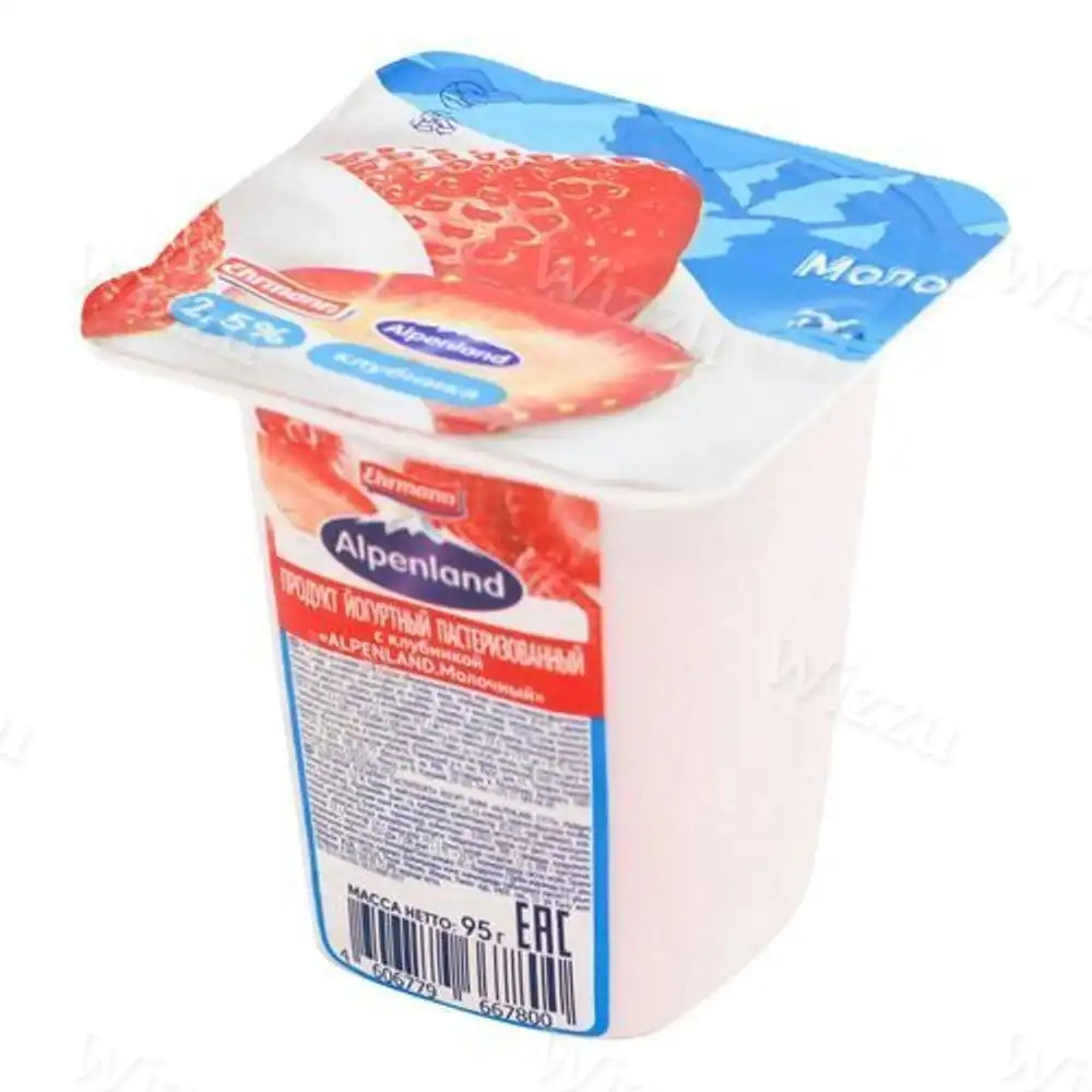 Альпенланд Клубника Персик Манго 95гр
