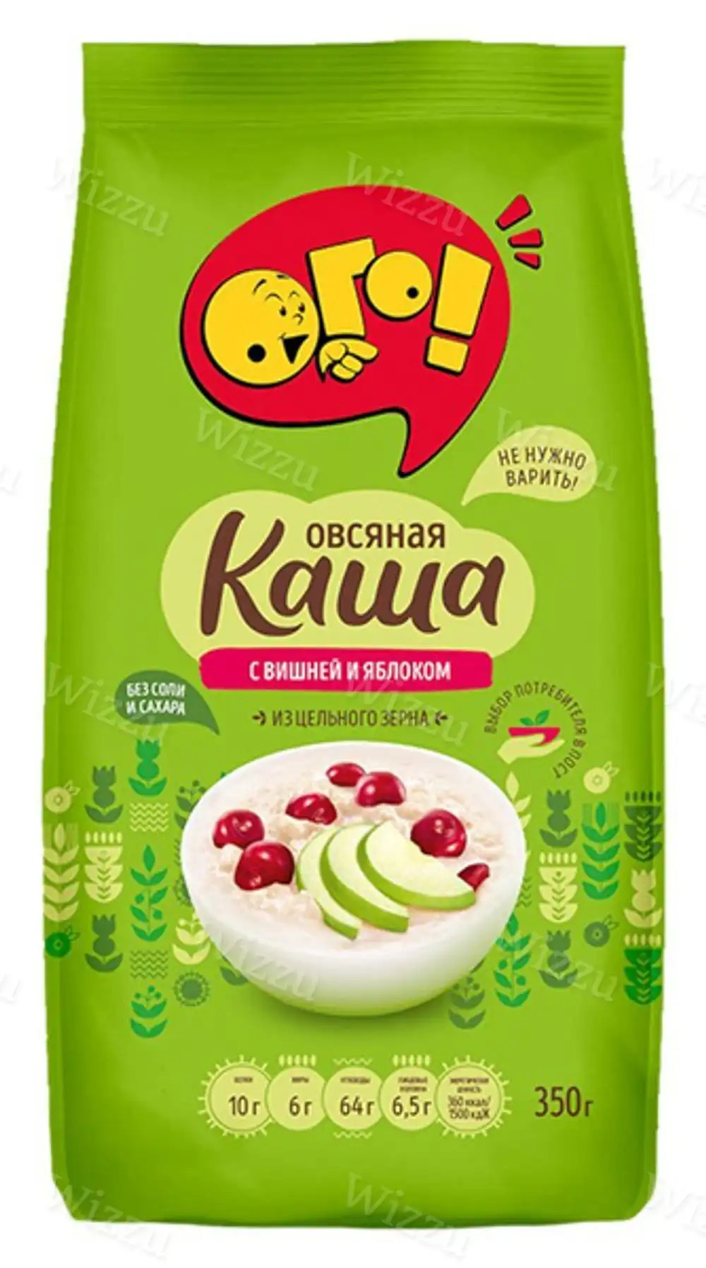 Каша овсяная ОГО! с Вишней и Яблоком 350гр