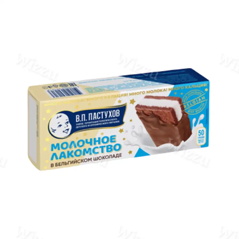 Десерт Пастухов Молочное лакомство в молоч.шок.50гр