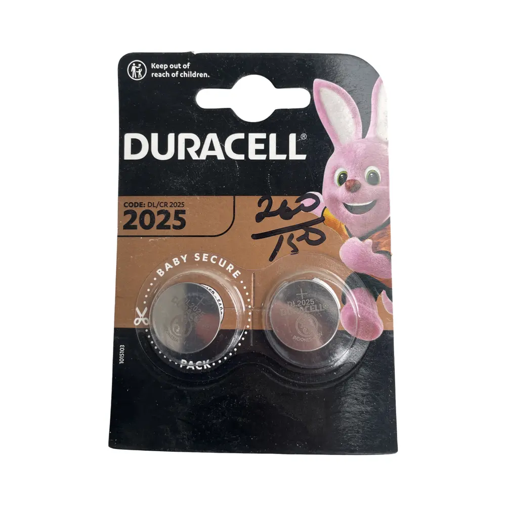 Батарейки Duracell 2шт